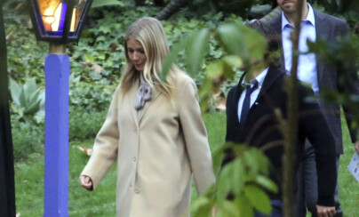 MØTTE OPP: Gwyneth Paltrow hadde også tatt turen til minnestunden. Foto: Scanpix MØTTE OPP: Gwyneth Paltrow hadde også tatt turen til minnestunden. Foto: Scanpix